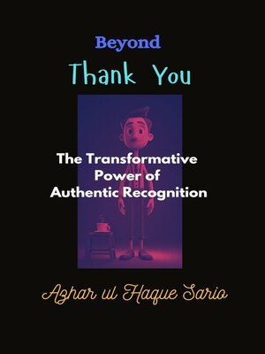 cover image of Beyond Thank You